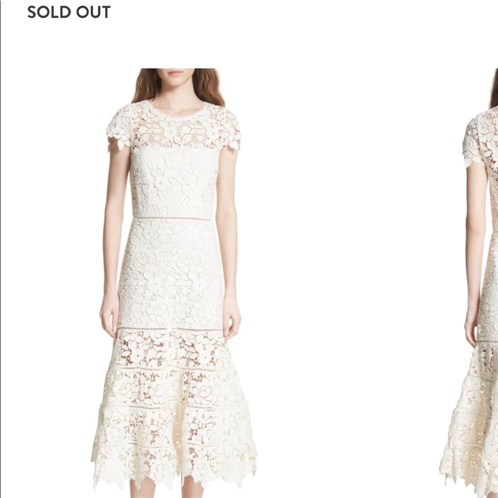 Joie Celedonia Scallop Lace Dress